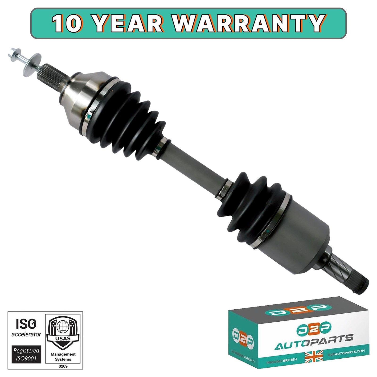 PASSENGER /NEAR SIDE LEFT FRONT DRIVESHAFT 1388628 3M513B437RG 36000546 8603816
