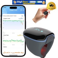 Lightweight O2Ring Pulse Oximeter: Compact Blood Oxygen Monitor with Vibration