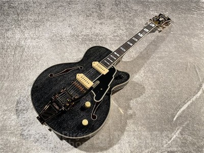 D'Angelico Excel 59 Shield Tremolo Black Dog #GGby9