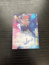 Sammy Infante 2021 Bowman Inception Autographs #PA-SI AU,SN Washington Nationals