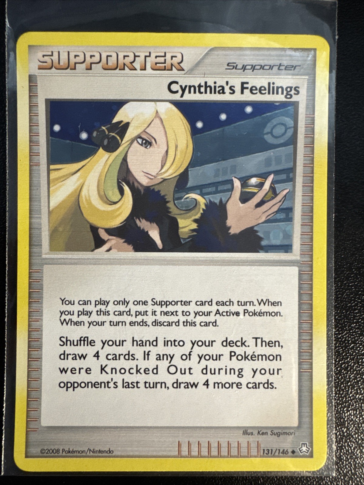 Pokémon TCG Cynthia's Feelings Legends Awakened Holo 131/146 LP