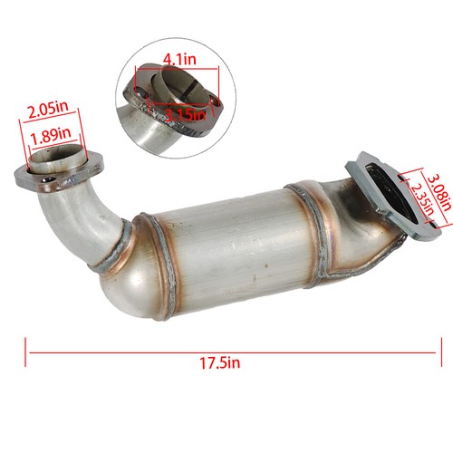 Front LH & RH Catalytic Converter For Chrysler Town & Country V6 3.6L 2011-2016 - Foto 3 di 16