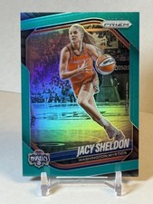 JACY SHELDON 2025 Panini Prizm WNBA #113 TEAL * /49 * Mystics and Chicago Sky