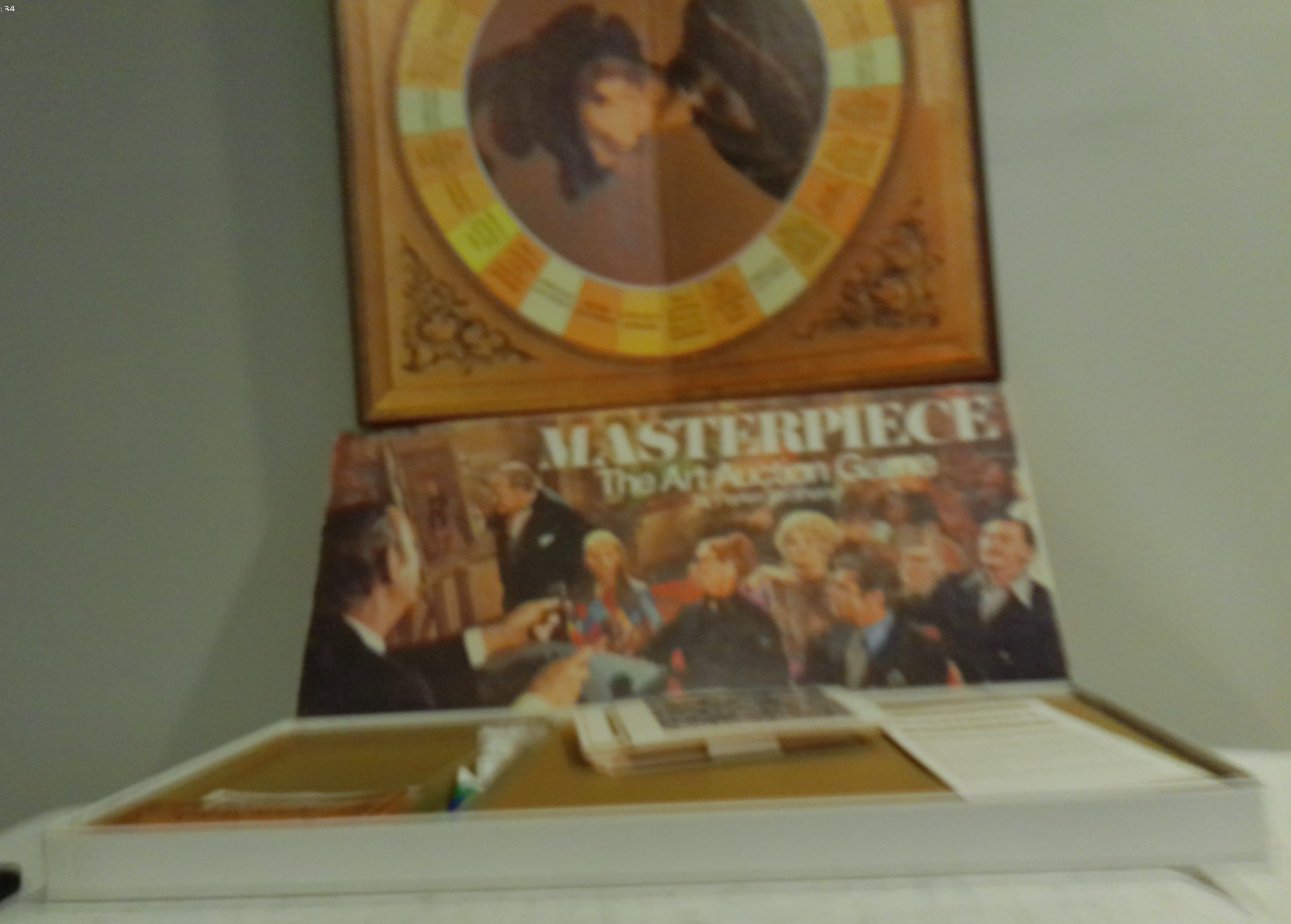1970 Parker Brothers Art Auction
