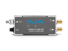 AJA FiDO-T-12G-ST 1-Ch 12G-SDI to Single Mode ST Fiber Extender (Transmitter)