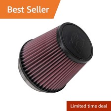Kandn Air Filter Ru-5147 Round Tapered 5 In Flange Clamp-on Kandn Air Filter Ru-5147 Round Tapered 5 In Flange Clamp-on