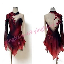 Y-187 Figure skating costumes can be customized for competition