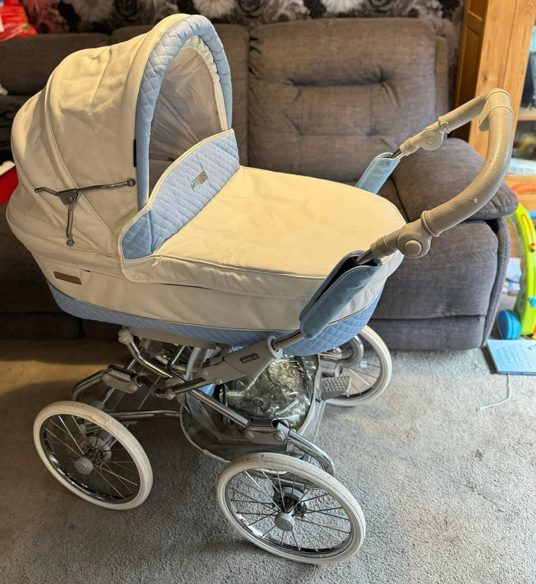 Special Edition Tweed Pram Silver Cross Grey Pram Silver Cross