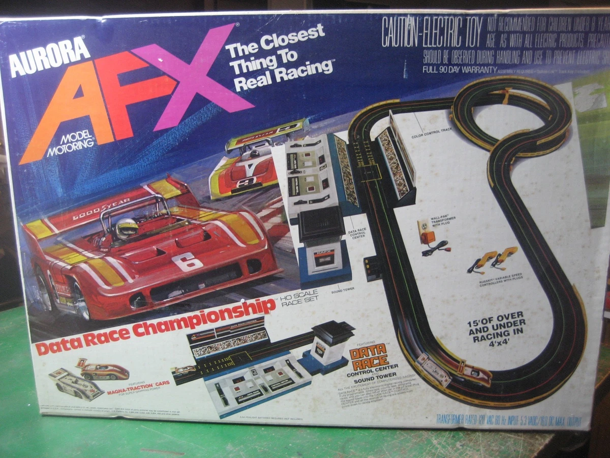 1977 Aurora AFX Ultra-5 Slotless TCR Car Parts – 'A' & 'B' Chassis, Unused
