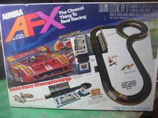 Aurora AFX  HO slot car # 2708 Data Race Championship with Sound Tower Complete!