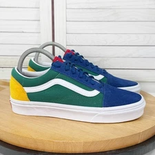 Vans Old Skool Yacht Club Colorblock Canvas Suede Sneakers 6 Men 7.5 Women