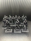 Twelve DG 2012 Exclusive GI Joe COBRA TROOPER v17 Black Figures Loose Lot