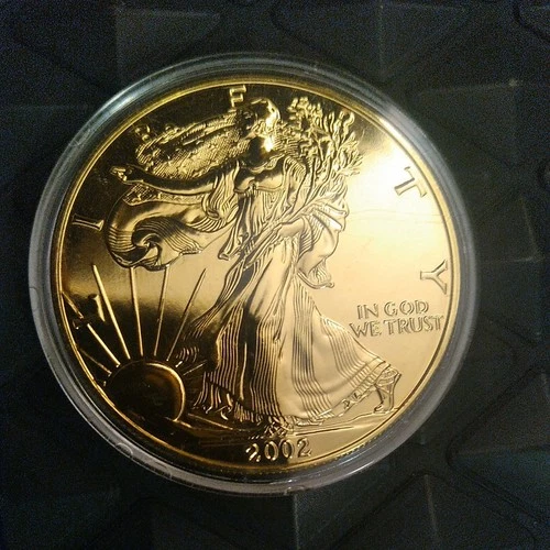 2002 American Silver Eagle BU BRILLIANT Uncirculated Bullion $1 Coin
