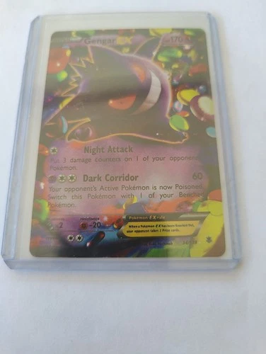 Gengar EX 34/119 XY-Phantom Forces Holo NM