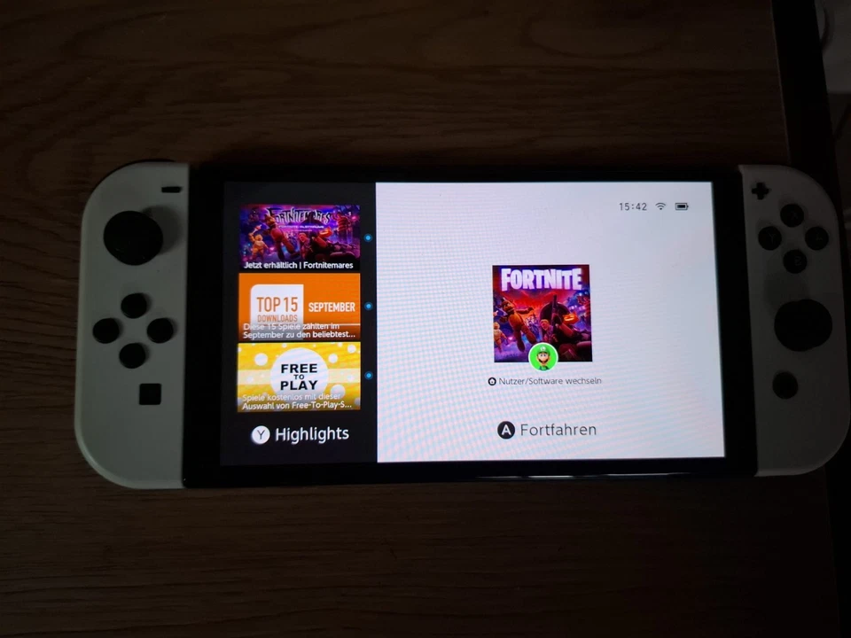 nintendo switch oled weiß - Bild 1 von 4