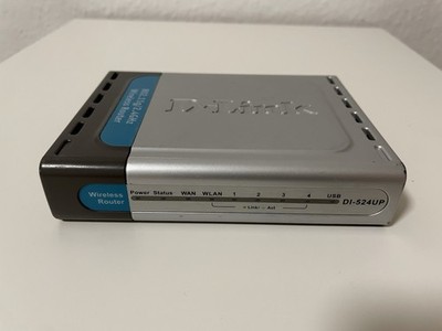 D-LINK DI-524 Wireless Router Repeater DSL WLAN 4xLAN WIFI Marke D Lin