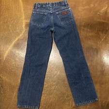 Wrangler 20x Boys Jeans Medium Wash Size 12 Regular Adjustable Waist Western