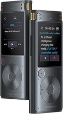 AI Voice Recorder with Playback Voice Activated Recording, 32GB Digital Aud...