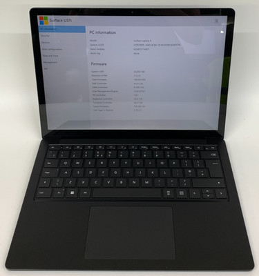 Microsoft Surface 4 13,5'' i5 11. Gen 8GB RAM 255GB NVMe Grade B GBR Schwarz