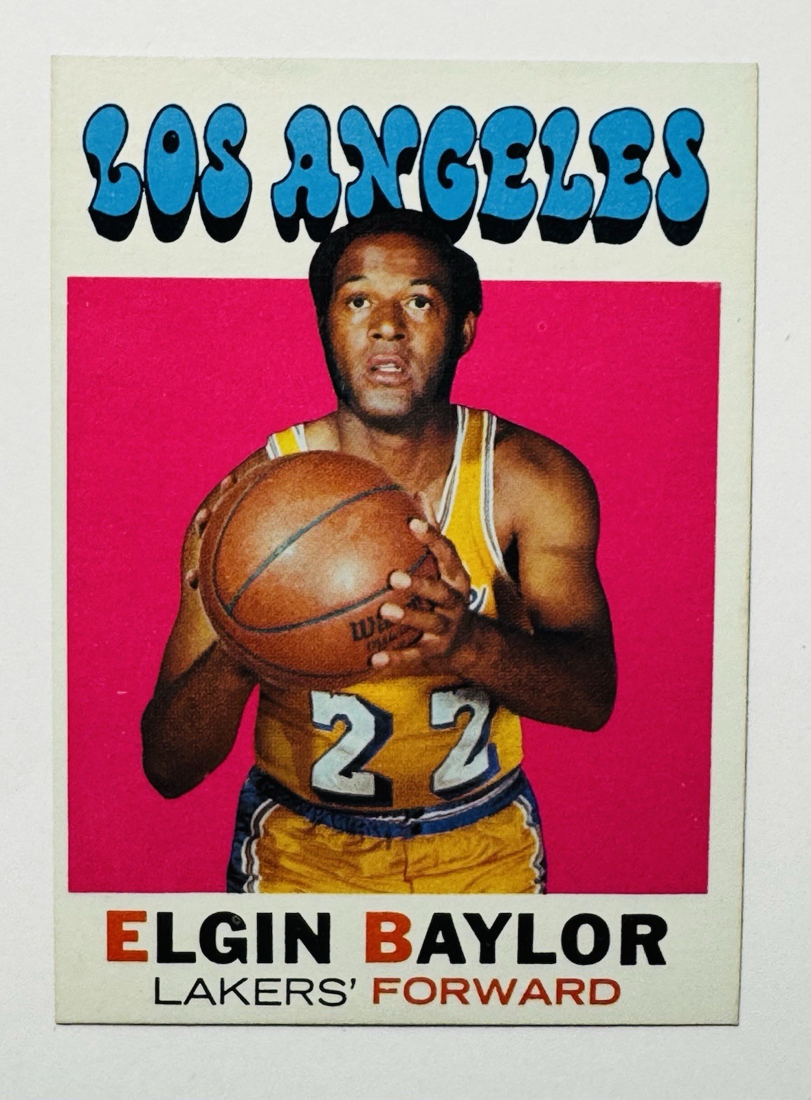 1971-72 Topps - Elgin Baylor #10 🤩🤩🤩🤩🤩