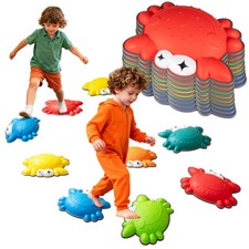 Stepping Stones for Kids 9 Pieces Non-Slip Toddler Stepping Stones Balance Senso