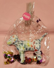 Victoria's Secret PINK Limited Edition Grand Opening Confetti Logo Dog NWT