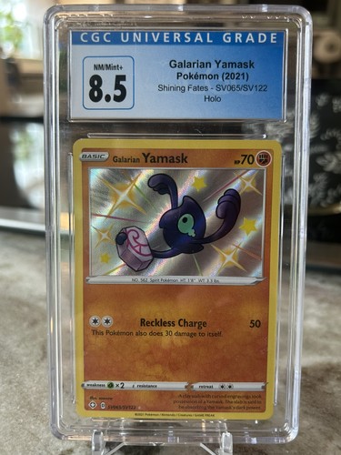 Galarian Yamask graded CGC 8.5 for sale on eBay