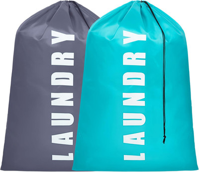 Laundry Bag,2 Pack Extra Large Travel Laundry Bags for Dirty Clothes, Laundry Ba