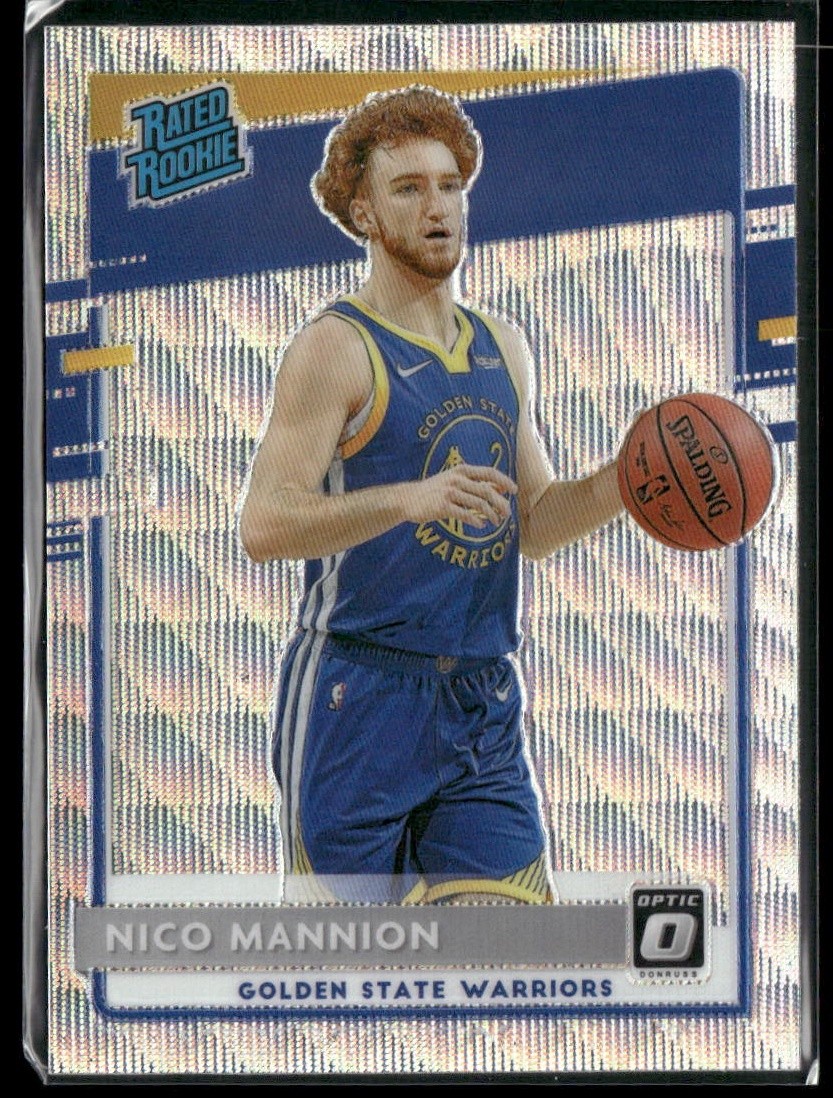 2020-21 Donruss Optic #190 Nico Mannion Fanatics