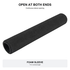 2-Pack 7.5 Inch Foam Tube Covers for 1.1 Inch OD Tubes