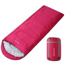 3-4 Season Sleeping Bag for Adults Kids, Lightweight Warm Cold Weather Campi...
