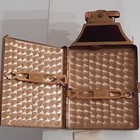 Ronson mastercase cigarette case lighter. Dureum and tortoise enamel w/flowers. — photo 4