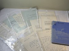 Bernard Miles Mermaid Theatre Review Reproduced Autographed Letters Monroe Dors