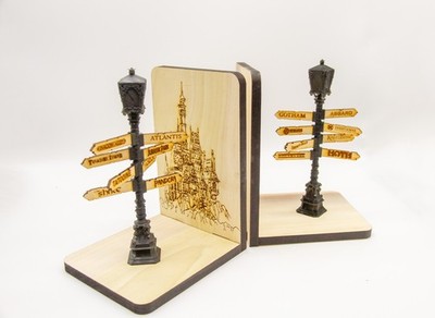 Bookends - Fantasy, Science Fiction, lamppost signs