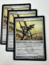 [X3] Signal Pest - LP Mirrodin Besieged #131 Regular Uncommon MTG Magic