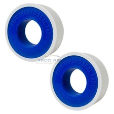 2 Pack Premium Quality Teflon Tape 1/2 Inch By 520" PTFE Thread Seal Tape Roll