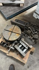 LOT OF MILLING MACHINE TOOLING. Vise, , Right Angle Block,