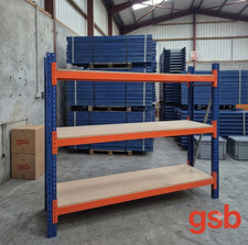 Garage Shelving — Constructed from Heavy-Duty Racking Components