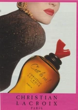 Advertising paper - advertising paper - C'est Beau La Vie by Christian Lacroix