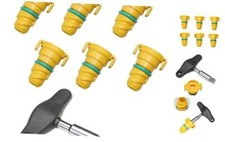 Oil Drain Plug 7 Pack Compatible with Ford F150 Mustang Bronco Standard style