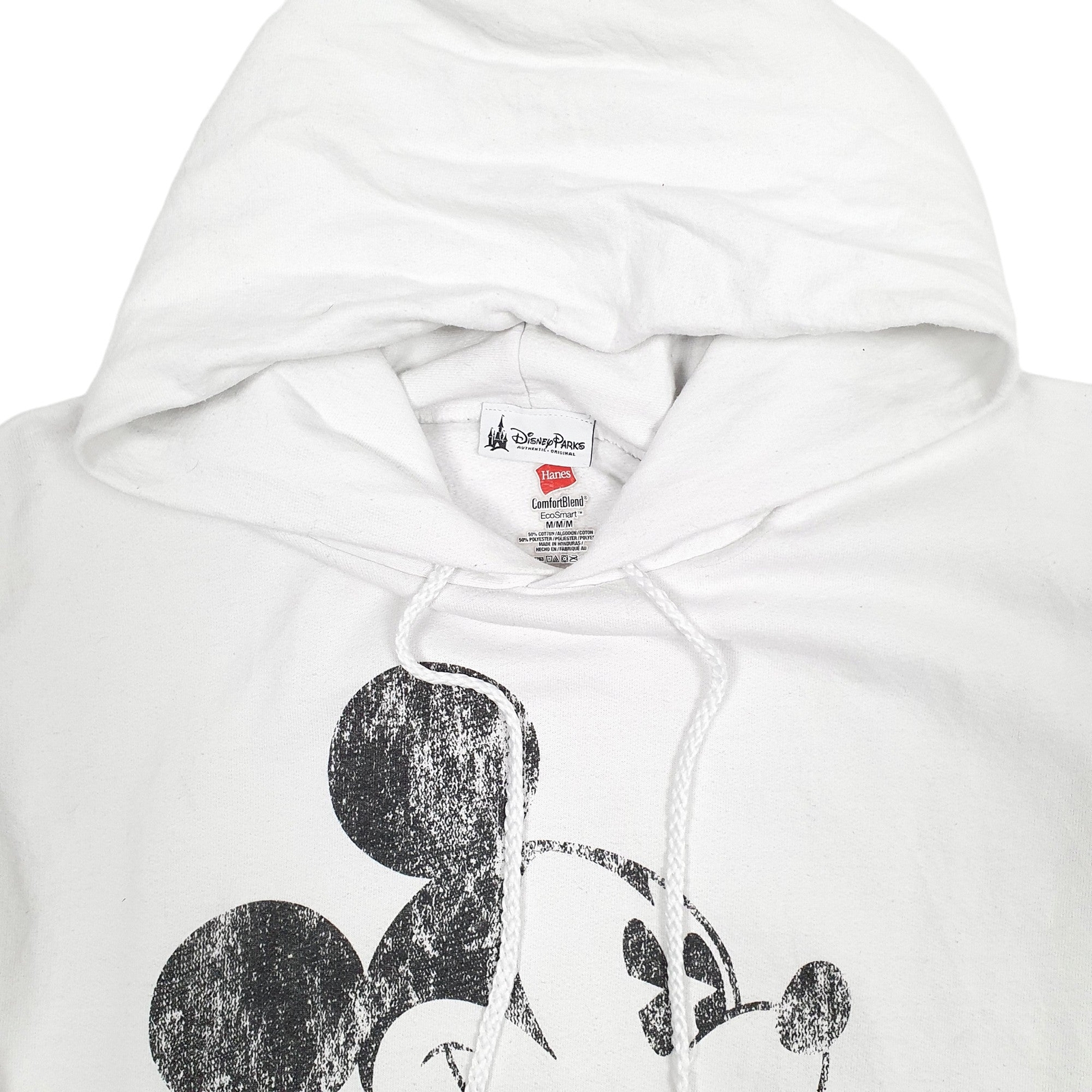 DISNEY Hoodie Mickey Mouse Jumper Sweatshirt Mens M image 2