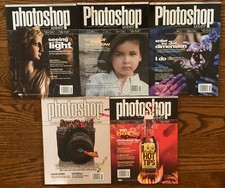 Photoshop User Magazines / Set Of 5 / New