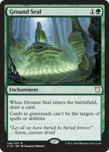 Ground Seal x4 - Commander 2018 - NM-Mint, English - Commander 2018