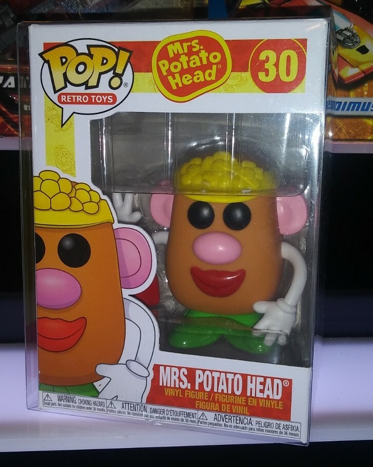 New Funko Pop! Retro Toys: Hasbro #30 &Quot;Mrs. Potato Head&Quot; +Protector Moc New #Op1