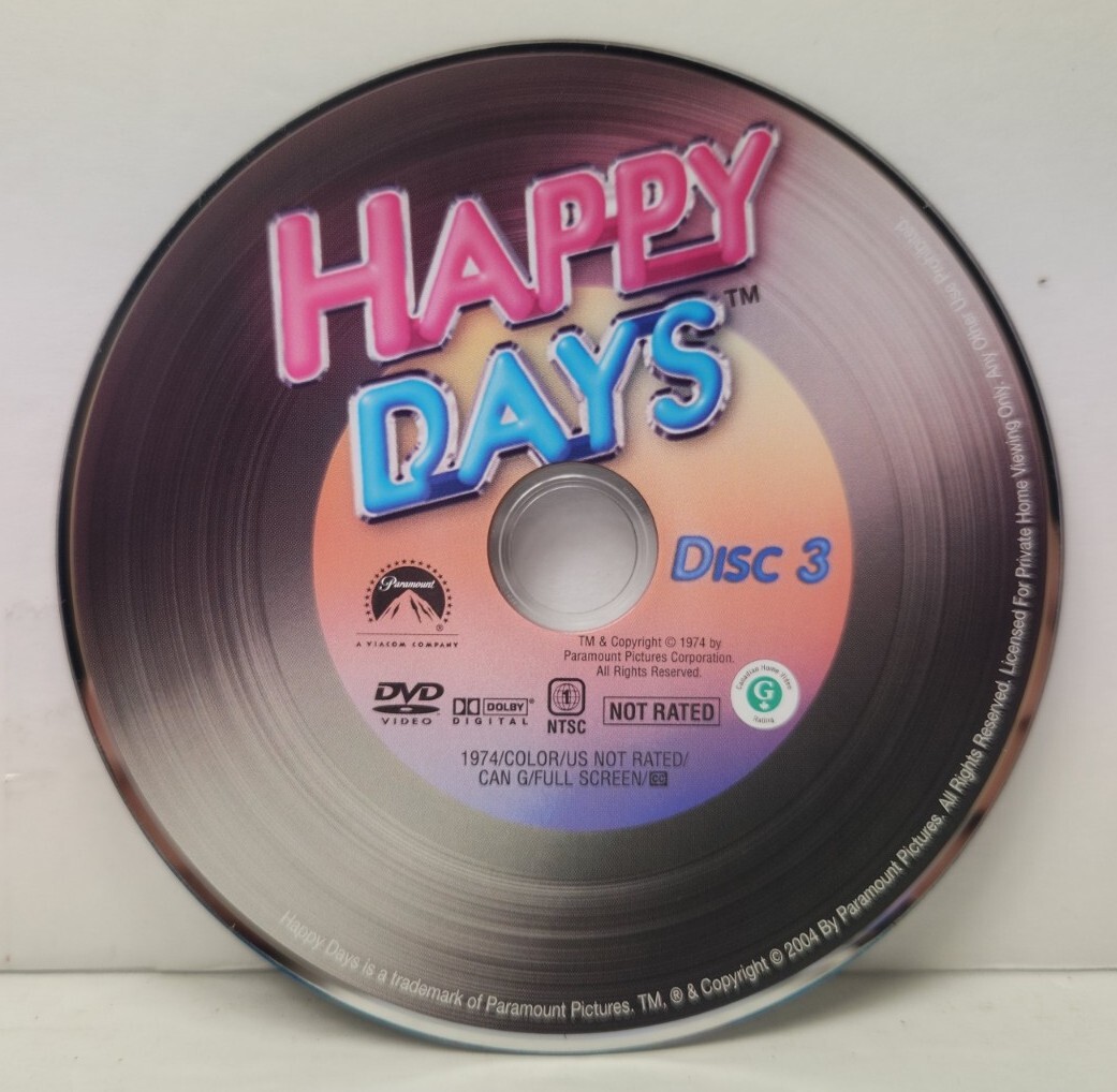 Happy Days - The Complete First Season (DVD, 3-Discs) Ron Howard