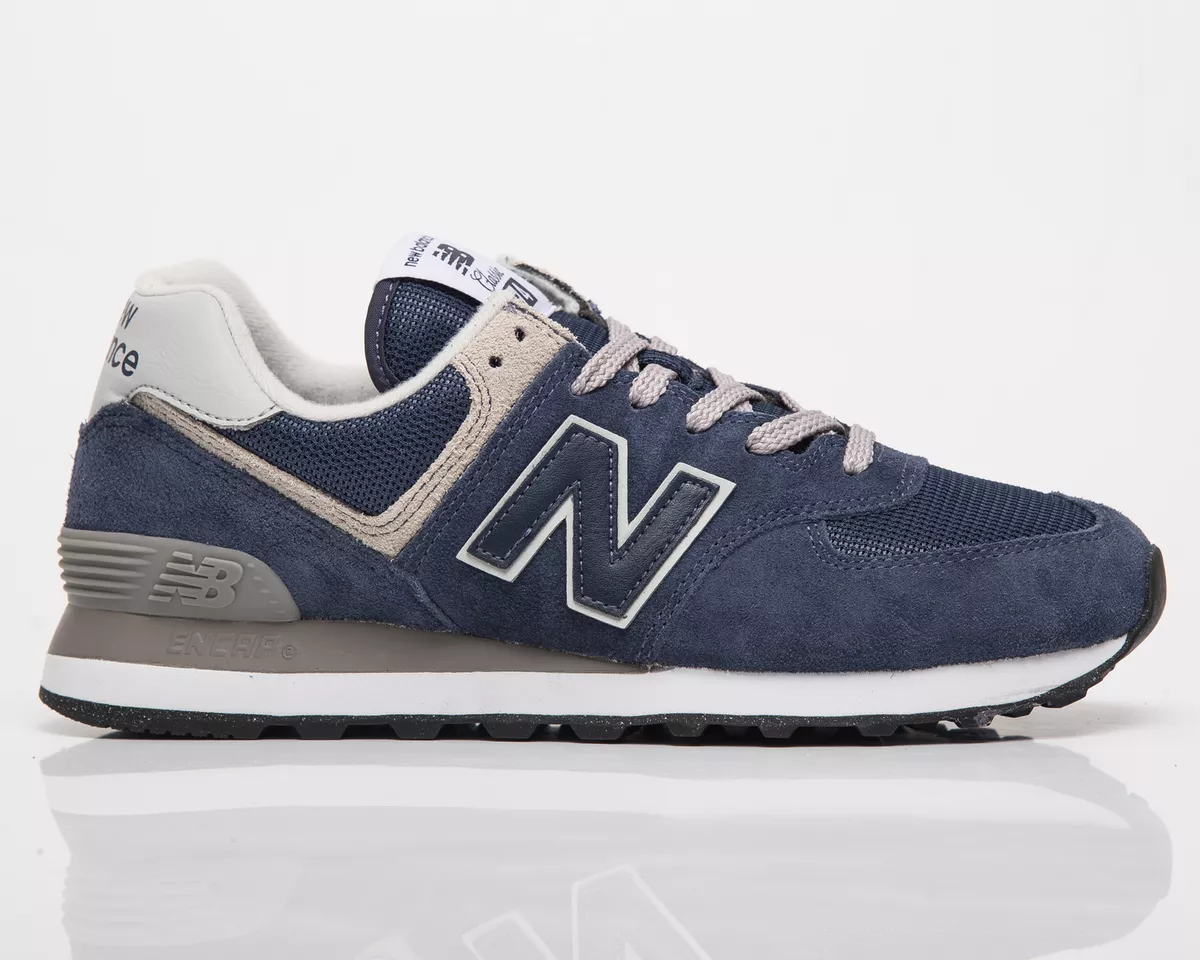 New Balance 574 Core Women&#039;s Navy White Casual Athletic Lifestyle | eBay