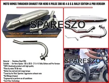 MOTO WING THRASHER EXHAUST FOR HERO XPULSE 200 BS4/6 & RALLY EDITION/PRO VERSION