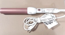 FoxyBae Curling Iron Wand MRBL-32CRL White Marble Rose Gold 32mm Wand