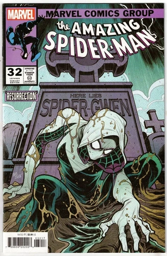 AMAZING SPIDER-MAN #32 (2023) 1:50 ELIZABETH TORQUE VARIANT