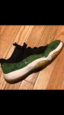 jordan 11 green snake